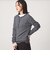 【WEB限定】＜at ease＞マルチボーダー ヘンリーネック カットソー