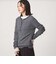 【WEB限定】＜at ease＞マルチボーダー ヘンリーネック カットソー