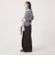 【WEB限定】＜at ease＞マルチボーダー ヘンリーネック カットソー