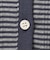 【WEB限定】＜at ease＞マルチボーダー ヘンリーネック カットソー