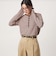 【WEB限定】＜at ease＞マルチボーダー ヘンリーネック カットソー