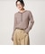 【WEB限定】＜at ease＞マルチボーダー ヘンリーネック カットソー