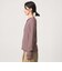 【WEB限定】＜at ease＞マルチボーダー ヘンリーネック カットソー