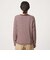 【WEB限定】＜at ease＞マルチボーダー ヘンリーネック カットソー