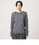 【WEB限定】＜at ease＞マルチボーダー プルオーバー カットソー