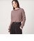 【WEB限定】＜at ease＞マルチボーダー プルオーバー カットソー