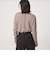 【WEB限定】＜at ease＞マルチボーダー プルオーバー カットソー