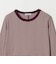 【WEB限定】＜at ease＞マルチボーダー プルオーバー カットソー