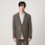 【WEB限定】JUST fit ヘリンボーン ナロー セットアップ ジャケット&パンツ