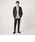 【WEB限定】JUST fit ヘリンボーン ナロー セットアップ ジャケット&パンツ
