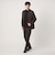 【WEB限定】JUST fit ヘリンボーン ナロー セットアップ ジャケット&パンツ