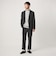 ウォッシャブル ホームスパン ナロー ジャケット -ストレッチ-