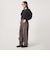 【WEB限定】＜at ease＞ソデ フリル ロングスリーブ プルオーバー カットソー