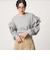 【WEB限定】＜at ease＞ソデ フリル ロングスリーブ プルオーバー カットソー