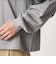 【WEB限定】＜at ease＞ソデ フリル ロングスリーブ プルオーバー カットソー
