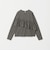 【WEB限定】＜at ease＞フロント フリル ロングスリーブ カットソー UVカット
