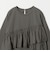 【WEB限定】＜at ease＞フロント フリル ロングスリーブ カットソー UVカット