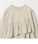 【WEB限定】＜at ease＞フロント フリル ロングスリーブ カットソー UVカット