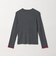 【WEB限定】＜at ease＞ソデサキ バイカラー プルオーバー ニット 2