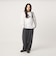 【WEB限定】＜at ease＞ニット カーブ パンツ
