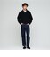 FINE BASIC カシミヤ スキッパー ポロニット