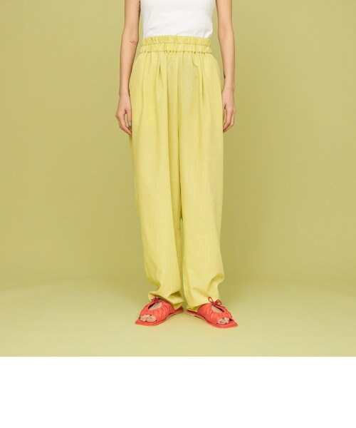 本日のみ値下げ♪ランフランセダンタン 麻　ボールパンツ バルーンパンツ 値下げ♪ランフランセダンタン 麻 ボールパンツ バルーンパンツ