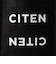 ＜CITEN＞ロゴ ステートメント プリントバッグ