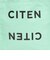 ＜CITEN＞ロゴ ステートメント プリントバッグ