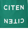 ＜CITEN＞ロゴ ステートメント プリントバッグ
