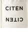＜CITEN＞ロゴ ステートメント プリントバッグ
