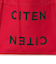 ＜CITEN＞ロゴ ステートメント バッグ S