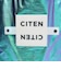 ＜CITEN＞クルクルパッチン メタリック トートバッグ