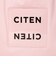 ＜CITEN＞パデッド クリア ロゴ トートバッグ