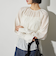 ＜CITEN＞シャーリングティアードブラウス
