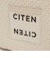 ＜CITEN＞パデッドクリアロゴショルダーチェック