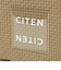 ＜CITEN＞パデッドクリアロゴショルダーチェック