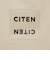 ＜CITEN＞バデッドクリアロゴトートチェック