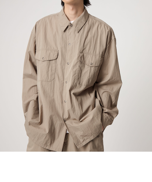 NTN 23AW pocket shirt ポケット シャツ ジャケット 3 40%OFF】NTN / ASCENT POCKET SHIRT (OLIVE)