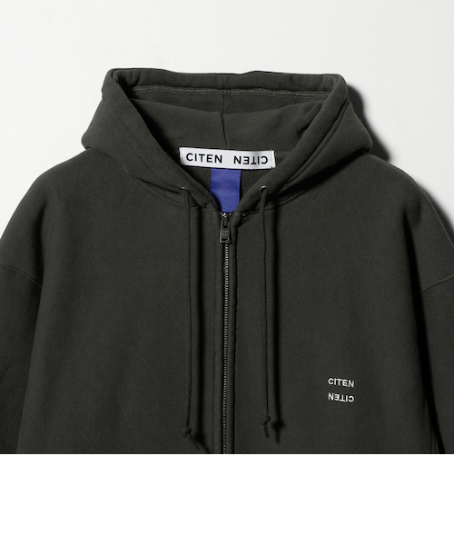 CITEN＞ジップアップスウェットフーディー｜シテンの通販｜&mall
