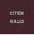 ＜CITEN＞リバーススウェットフーディー