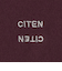 ＜CITEN＞リバーススウェットフーディー
