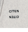 ＜CITEN＞リバースハーフジップスウェット