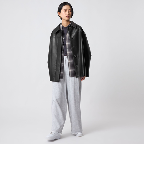 送料込み 美品 ダイアンフォンステンバーグ レザージャケット CITEN＞レザーライクジャケット｜シテンの通販｜&mall（アンド