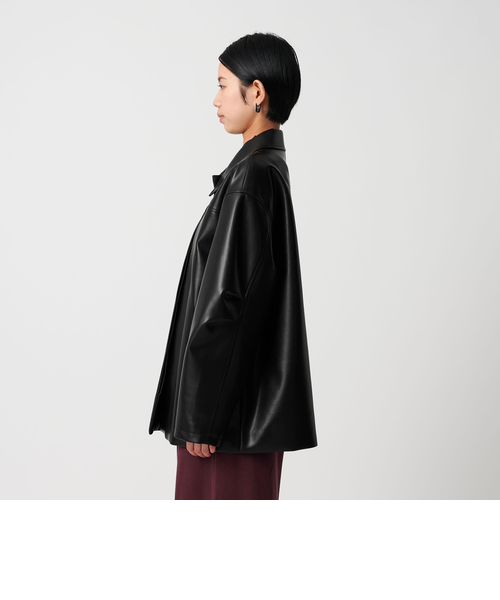 CITEN＞レザーライクジャケット｜シテンの通販｜&mall（アンドモール