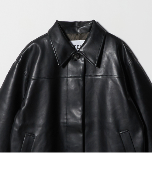 CITEN＞レザーライクジャケット｜シテンの通販｜&mall（アンドモール