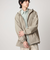 ＜CITEN＞ジップアップシャツフーディー