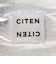 ＜CITEN＞クリアロゴワイドジップポーチ
