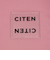 ＜CITEN＞クリアロゴワイドジップポーチ