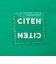 ＜CITEN＞クリアロゴワイドジップポーチ