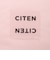 ＜CITEN＞クリアロゴワイドジップポーチ